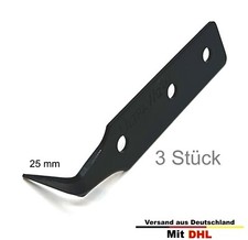 Autoglas 3X UltraWiz&reg; Klinge Kaltschneidemesser Ersatzklinge 25mm CARBONSTAHL