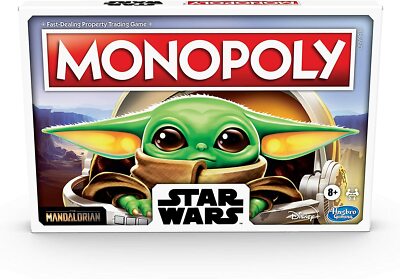 Star Wars Mandalorian Baby Yoda The Child Grogu Monopoly