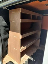 VAUXHALL VIVARO 2014< 4 TIER BULKHEAD FULL LENGTH UNIT SHELVING VAN FREE P&P