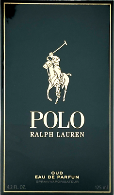 RALPH LAUREN POLO OUD EAU DE PARFUM SPRAY FOR MEN 4.2 Oz / 125 ml