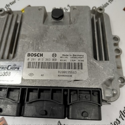 Centralita del motor Renault Master Trafic 8200635663 8200695639 0281013363 - Picture 2 of 2