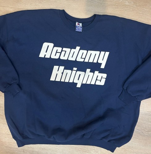 Vintage CHAMPION Summit Academy Knights Sweatshirt 3XL Pittsburgh Charter School - Picture 2 of 7