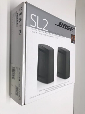 New Sealed Bose SL2 Main For Stereo Speakers In Original Box Never