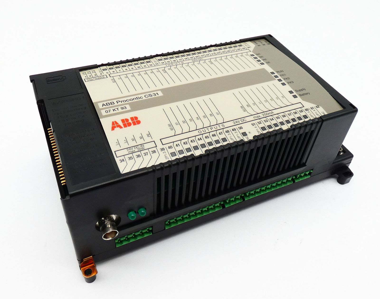 ABB Procontic CS31 07 KT 93 GJR5251300R0171 07KT93F Basic Unit -used/attn.-