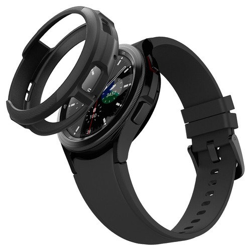 Galaxy Watch 4 Classic Case | Spigen [ Liquid Air ] Shockproof Slim Matte  Cover | eBay