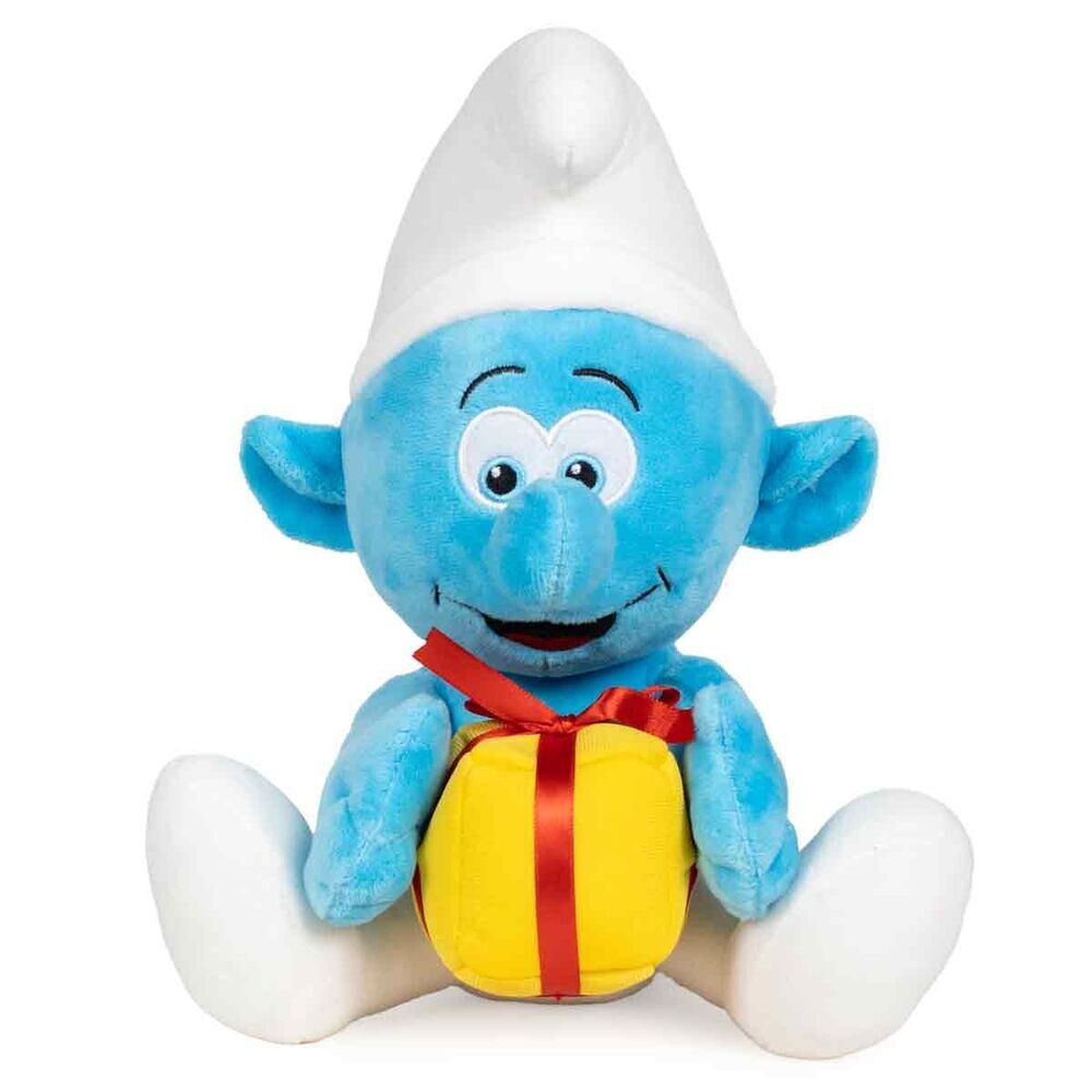 Peluche Schtroumpf Cadeau de 26cm en coton bleu doux pour enfant