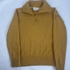 Fjallraven Fjall Raven Sweater Womens Size Med Greenland Re-Wool Orange Shawl