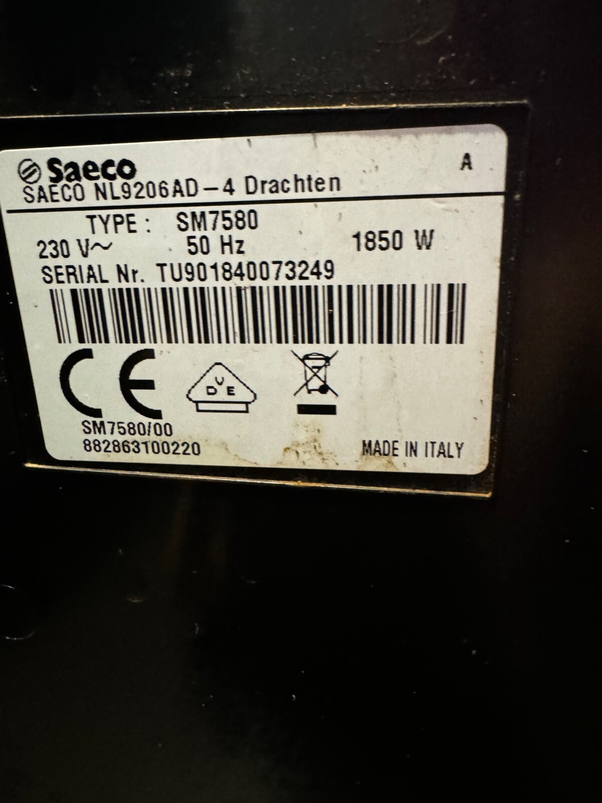 Philips Saeco Xelsis Deluxe SM8785/00 Kaffeevollautomat Edestahl