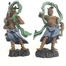 Worlds Mythology Mini Figure Buddhism Deva Kings Kongo Rikishi Set Volks Kabaya