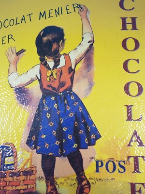 Vintage Chocolate Posters Hardcover Book by Israel Perry and Alain Weill, Sealed