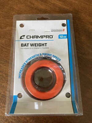 Champro 12 oz Baseball/Softball Bat Weight - Red~NIP