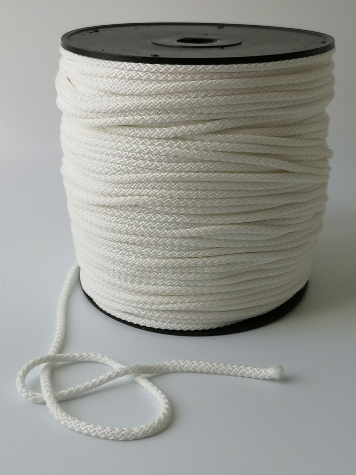 String Rope White Color White Cord String Rope 3mm 5mm Drawstring Strong Crochet Trimmings ...