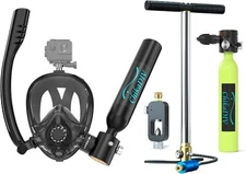 Mini Scuba Diving Tank Portable Oxygen Tank for Diving and Snorkeling