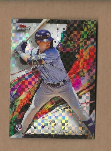 Jonny DeLuca [Black Refractor] #7 2024 Topps Finest card