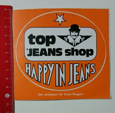 Aufkleber/Sticker: top Jeans shop - Happy in Jeans (16021717)