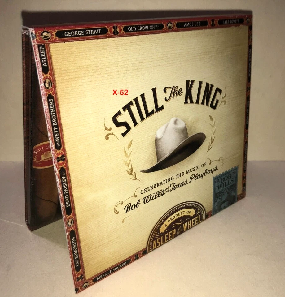 Bob Wills and the Texas Playboys CD Still The King 22 hits George Strait Haggard Foto 2 de 4