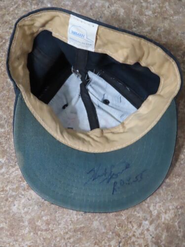 Signed Autographed Cleveland Indians Wahoo Roman Pro Hat Cap - Herb Score - Picture 1 of 5