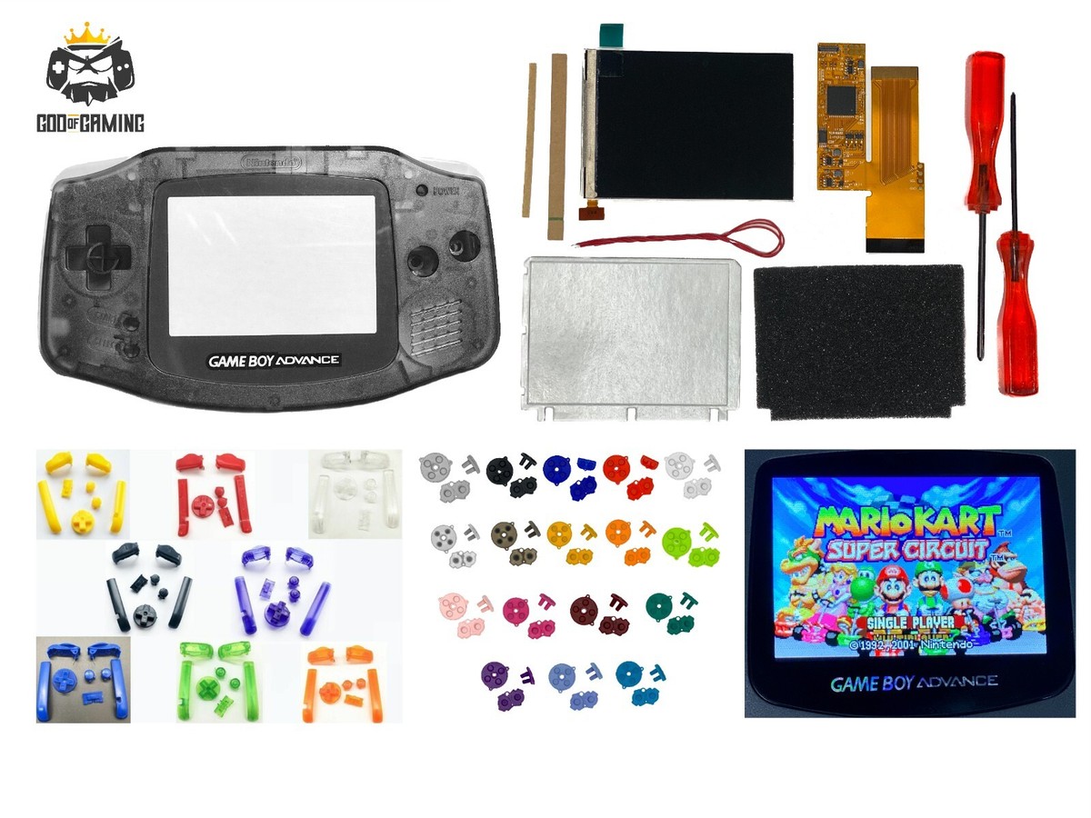 Lcd Gba Ips V2 Shell In GameBoy Advance GBA IPS V2 LCD Backlight