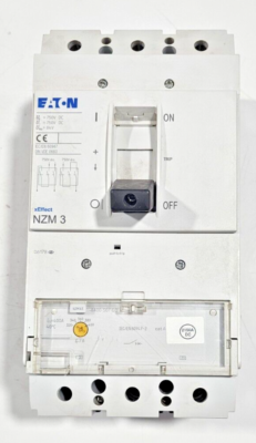 EATON xEFFECT NZM 3 NZMN3 400 A 3 POLE CIRCUIT BREAKER USED | eBay