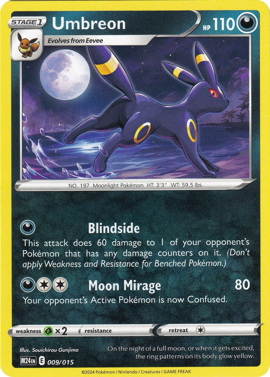 Umbreon 009/015 McDonald's 2024 Regular GRADED PSA MINT 9 | eBay