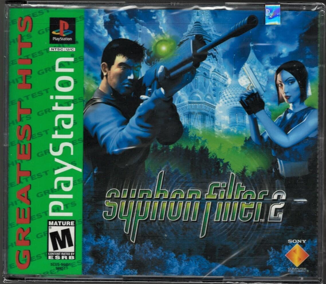 Syphon Filter 2 (2000) by Eidetic PS game