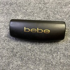 Bebe Black Hard Eye Glasses Eyeglass Sunglasses Case