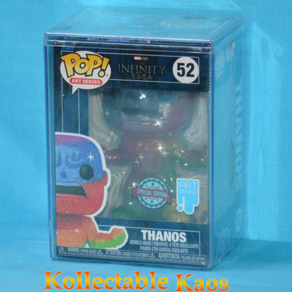 FUNKO POP! マーベル　サノス　レインボー　アートシリーズ限定版 Funko POP! Art Series Marvel Studios Infinity Saga Thanos