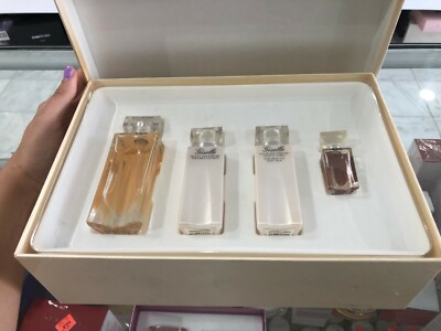 GISELLE EDP SPRAY 50 ML PERFUMED SILK BATH 50 ML SILK BODY MILK 50ML GIFT SETS 