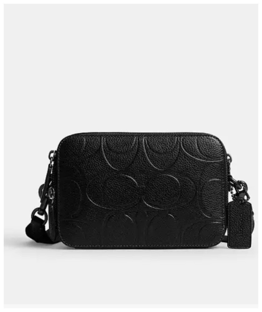 Coach Charter Crossbody Bag 19 In Maxi Signature Leather - CBG19