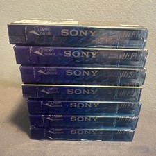 NEW SEALED 7 Pack Sony 60 Minute Blank Cassette Tape Hi Fi Normal Bias Type 1