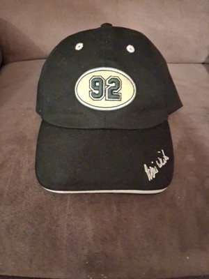 Vtg Reggie White #92 Strap back Hat ''The Power of 92'' Black NFL Vince Lombardi