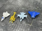 Transformers G1 Micromasters 1989 Vintage Autobot - Air Patrol -  Complete Set