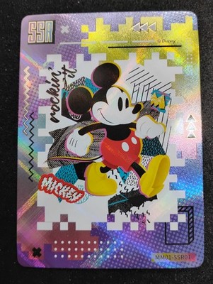 Disney Card Fun Card Mickey & Friends SSR Card