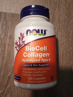 NOW Foods BioCell Collagen Hydrolyzed Type II - 120 Capsule
