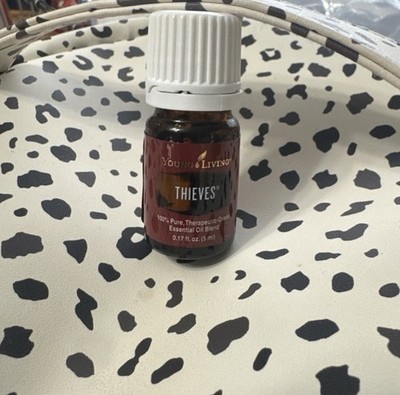 NEW LABEL Young Living THIEVES 5ML Essential Oil sealed, new