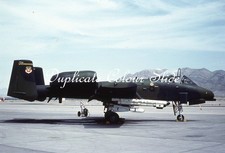 USAF A-10A Thunderbolt 11 78-0715 Nellis 80, Dup Colour Slide, Aviation Aircraft
