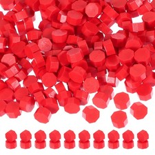 Wax Seal Beads, 720 Pack Sealing Wax Beads Octagon Stamp Beads, Red