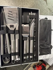 BBQ Grill Set. 19 Piece Kaluns brand. Out Of Box, Not Used. 