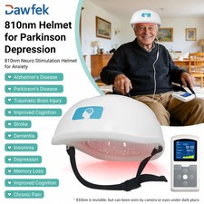 810nm Neuromodulation Helmet PBM Near Infrared Light for Anxiety and Autism