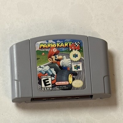 Mario Kart N64 Nintendo 64, 1996 Authentic Game Cartridge tested Works Great!