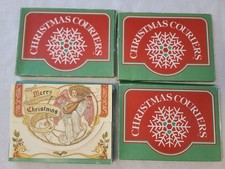  A5 Vintage Christmas Cards Angel - 4 Packages - Set Of 21 - Unused