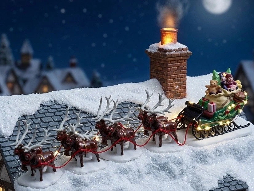 Christmas 1991 Year Manufactured Collectible Villages & Houses