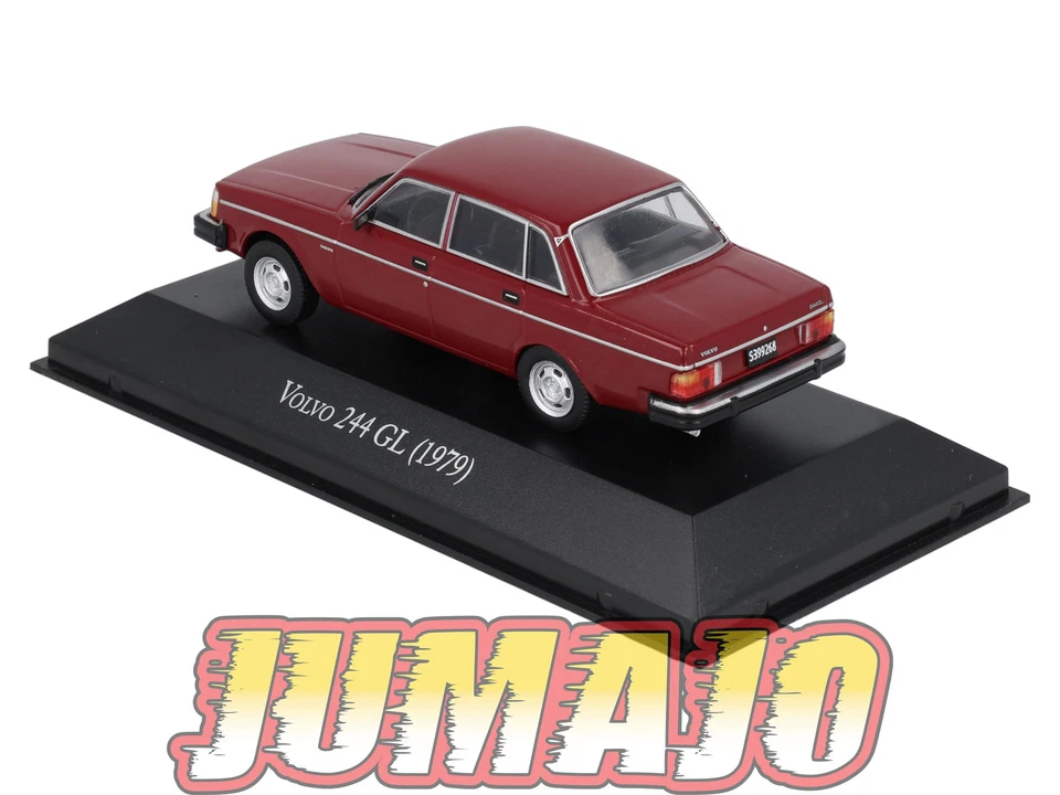 ARG114 Voiture 1/43 SALVAT Argentine VOLVO 244 GL 1979 - Photo 3/4