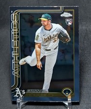 Gunnar Hoglund Rookie RC 2025 Topps Chrome Update Series Card #USC127 Athletics