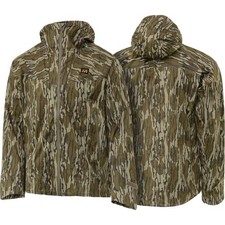 MUDDY DV8 Cyclone 3L Rain Jacket Mossy Oak Bottomland L Waterproof Apparel