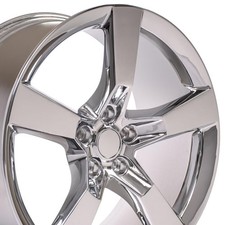 20 Chrome 5443 Rim Fits 2010-2015 Camaro - Ss Style 20x9 Wheel 20 Chrome 5443 Rim Fits 2010-2015 Camaro - Ss Style 20x9 Wheel