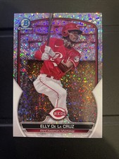 2023 Bowman Chrome Prospects Elly De La Cruz #BCP-65 Speckle Refractor /299 (RC)