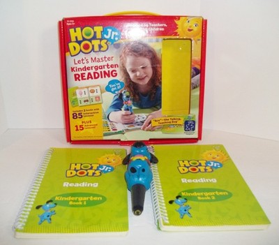 Hot Dots Jr. Let's Master Kindergarten Reading, With 2 Books & talking dog pen