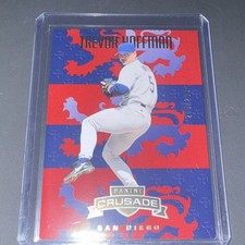 Panini 2025 Crusade Trevor Hoffman #95 San Diego Padres Baseball