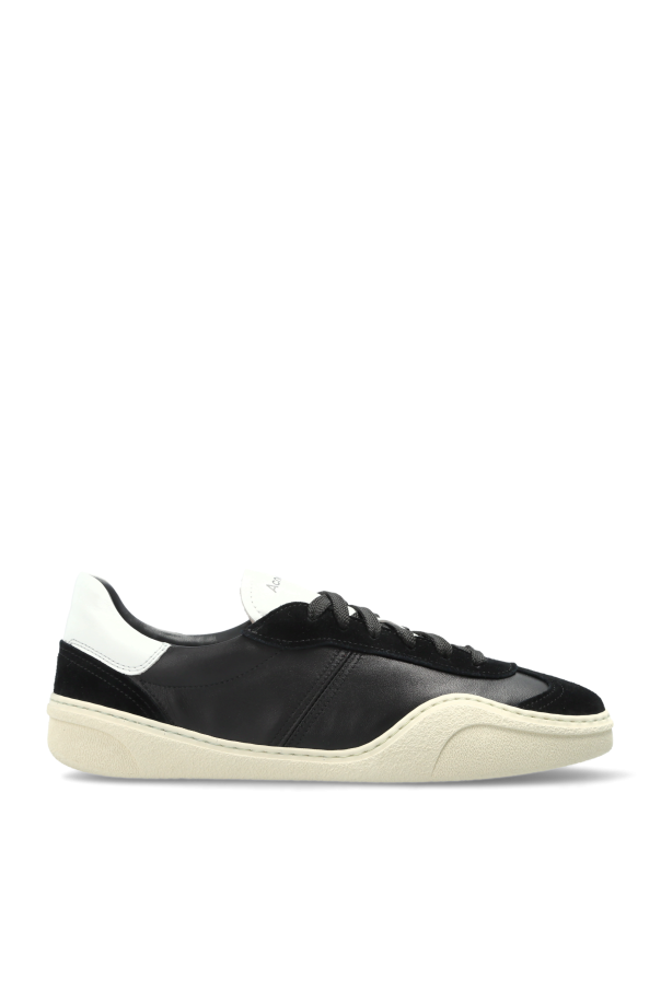 ACNE STUDIOS Black Leather Sneakers New & Authentic